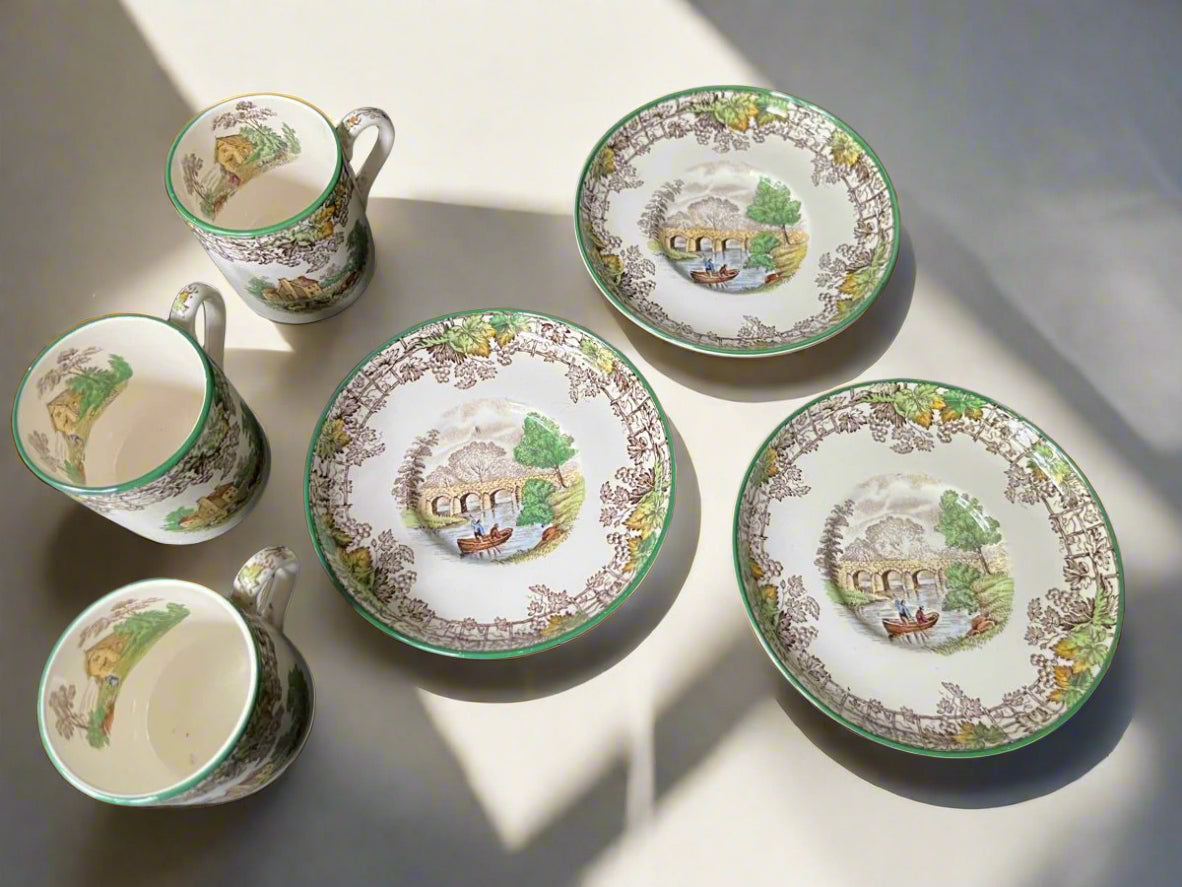 Set of 3 Copeland Spode Bone China England Coffee Cups