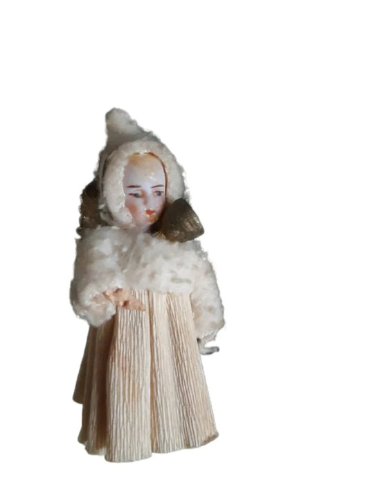 Antique Christmas angel tree decoration